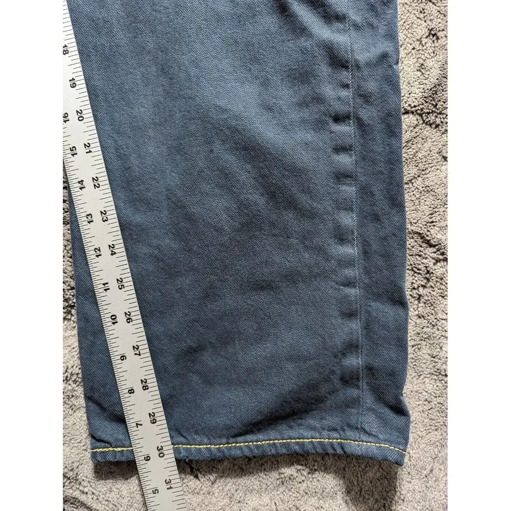 Levi's 501 Button Fly Distressed Jeans Men's Size 42x30 Blue